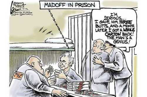 Bernie Madoff in Jail